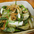 低カロ探検隊's cooksnap of when they made 10分くらいで作るほうれん草と麩の炒め物.