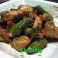 ヒロビリー's cooksnap of when they made 鶏肉としし唐の味噌炒め.