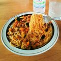 okappiki3's cooksnap of when they made 夏野菜のトマトパスタ☆.