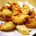 ゆうジュニア's cooksnap of when they made ジャガとキムチの揚げ餃子✿.