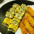 ゆかとちん's cooksnap of when they made ツナ☆チーちく卵焼き.