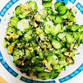 ちびまる丸's cooksnap of when they made きゅうりとなす みょうがの超簡単お漬物.