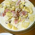 belarbre's cooksnap of when they made ふわもち食感のニョッキゴルゴンゾーラ✨.