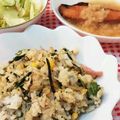 すずかすてら☆'s cooksnap of when they made 優しい味♫小松菜といり卵の混ぜごはん.