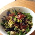 caruga's cooksnap of when they made まぐろとオクラ納豆の和えもの.