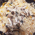 かおりんU's cooksnap of when they made 秋の味❀秋刀魚ときのこの炊き込みご飯.