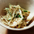 nanochin's cooksnap of when they made ささみと野菜のさっぱりナムル.
