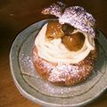 nattsuたん's cooksnap of when they made ◎ モンブランシュークリーム ◎.