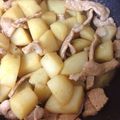 とろけい's cooksnap of when they made ジャガイモと豚肉のガーリックバター炒め.