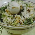 こてっち0224's cooksnap of when they made さといもと油揚げと水菜の炊き込みごはん.