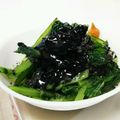 しじみごはん's cooksnap of when they made ✿ねりごまと黒ごまで小松菜の胡麻和え✿.