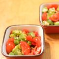 mimi☆ko's cooksnap of when they made トマトとオクラのさっぱり和え.