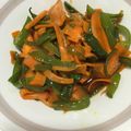 みさみさりんご☆'s cooksnap of when they made 胡麻香る！人参とピーマンのキンピラ.