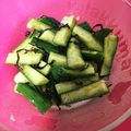 みきたろう✩'s cooksnap of when they made 塩昆布たたきキュウリ.