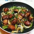 ☆桜兎☆'s cooksnap of when they made 作り置きの肉団子de肉団子の黒酢あん.