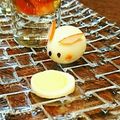 mnachu's cooksnap of when they made キャラ弁★うずら卵の簡単うさぎ.