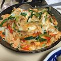 はっつ☆'s cooksnap of when they made とろっとろ★ご飯がｽｽﾑ【竹輪ニラ玉丼】.