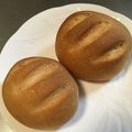 まるシスター's cooksnap of when they made もちふわ米粉パン(グルテン使用).