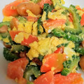 そいみーと's cooksnap of when they made ゴーヤのソーセージとトマトの玉子炒め♪.