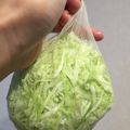かちこぉ's cooksnap of when they made 千切りキャベツの水切り方法.