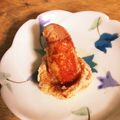 ぴよりん921's cooksnap of when they made 炙り明太子　焼き明太子　.