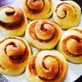 たかぼーーまん's cooksnap of when they made HBくるみレーズン入りシナモンロール♪.