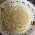 べあーるぶい's cooksnap of when they made 明太マヨそうめん.