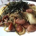 ayuayucchi's cooksnap of when they made 絶品☆舞茸とベーコンのバター醤油パスタ.