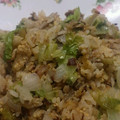 hamanny's cooksnap of when they made ❀豚肉とレタスの炒飯❀.