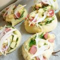 ゆなほむcrea's cooksnap of when they made ベビーリーフで２種のオシャレ惣菜パン♪.