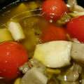 yamame6jp's cooksnap of when they made ☺鶏肉と椎茸の簡単エスニックアヒージョ☺.