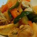 クックRL258M☆'s cooksnap of when they made 鳥もも唐揚げと長芋の中華炒めかぼす風味.