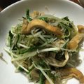 konoyumi☆'s cooksnap of when they made ■油揚げと水菜のカリカリじゃこ炒め■.