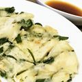 甘栗鼠's cooksnap of when they made お麩でモッチモチ♥簡単ニラチヂミ.