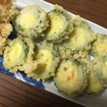 小鉄ニャンコ's cooksnap of when they made みょうがとゴーヤのワタ付き天ぷら.