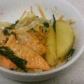 こてたす's cooksnap of when they made フライパンで！鮭のちゃんちゃん焼き☺.