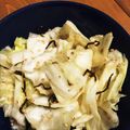 クックZSDRIX☆'s cooksnap of when they made 洗い物ゼロで美味♡キャベツと塩昆布ナムル.