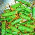 けーちめんず's cooksnap of when they made オクラのごま和え.