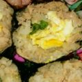 ma___111's cooksnap of when they made ツナそぼろごはんの３色巻き.