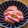 あゆみみみみ☆'s cooksnap of when they made 梅干と大葉でさっぱりかまぼこ.