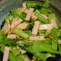 moeoke's cooksnap of when they made 小松菜とハムの粒マスタード和え.