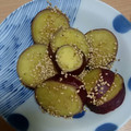 ゆききっちん's cooksnap of when they made さつまいもの甘煮☆お弁当.