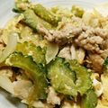 ノースのんのん's cooksnap of when they made ゴーヤチャンプル.