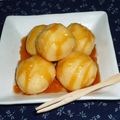 ちー（・＿・）'s cooksnap of when they made やわらかプリン白玉♪.