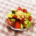 とこきち's cooksnap of when they made アボカドとトマトのさっぱり和風サラダ.
