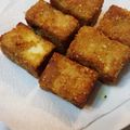 びっくぽんた's cooksnap of when they made ✿厚揚げのカレーチーズパン粉焼き✿.