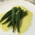 Ri→chan's cooksnap of when they made オクラの塩焼き♪.