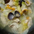 氷室☆蘭's cooksnap of when they made 草彅剛の鍋・しじみがベースで超うま、です.