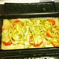 yuzuyu's cooksnap of when they made レンジで＊トマトと豚肉の味噌チーズ蒸し.