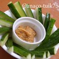 tuik75's cooksnap of when they made きゅうりにどうぞ☆うめ味噌.